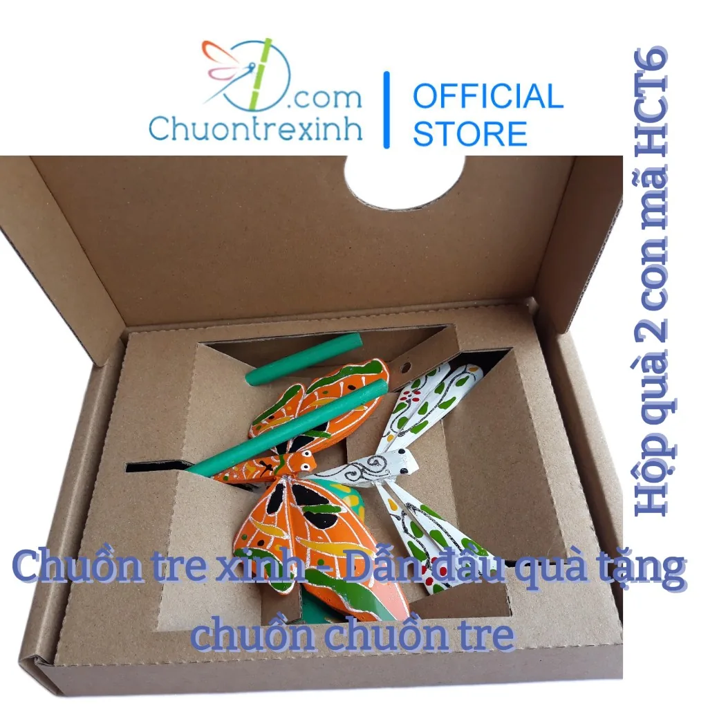 Hộp quà chuồn tre HCT6